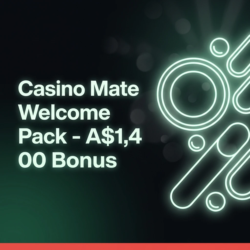 Casino Mate Welcome Pack - A$1,400 Bonus